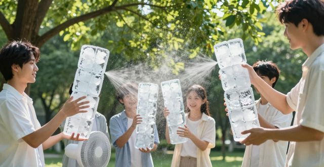 大冰块降温方法_苏州吴江夏季防暑降温大冰块_大冰块户外活动使用时长